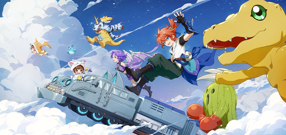 ZeriolS's tweet image. Digimon Adventure x Fantasy Westward Journey official arts.
#DigimonAdventure #Digimon