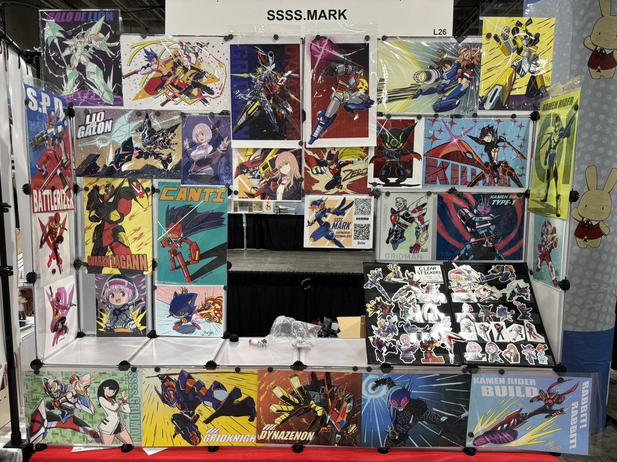 ArtMark88's tweet image. Who’s ready for @AnimeExpo Day1?!
My booth is ready at Artist Alley L26!
I look forward to meeting you all!
#AX2025 
#AX2025ArtistAlley