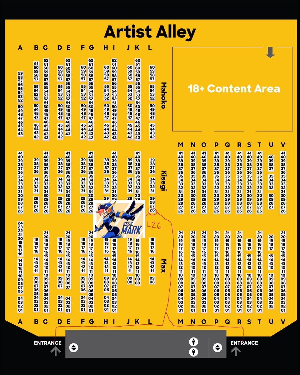 ArtMark88's tweet image. Who’s ready for @AnimeExpo Day1?!
My booth is ready at Artist Alley L26!
I look forward to meeting you all!
#AX2025 
#AX2025ArtistAlley