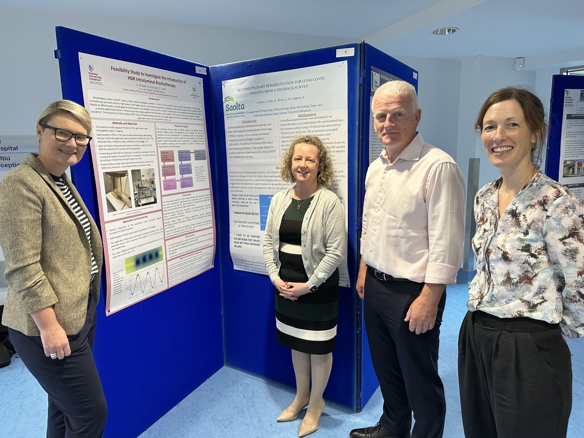 HSE_West_NWest's tweet image. Celebrating excellence at the 10th Annual Research & Academic Awards Day at Galway University Hospital! Over 100 posters, 26 presentations & new honours like the Florence Nightingale Medal marked a day of innovation, collaboration & clinical impact. 🏅