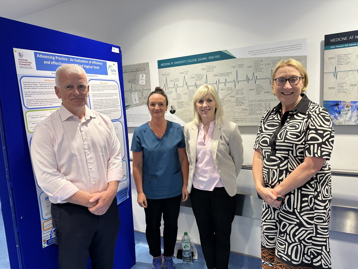 HSE_West_NWest's tweet image. Celebrating excellence at the 10th Annual Research & Academic Awards Day at Galway University Hospital! Over 100 posters, 26 presentations & new honours like the Florence Nightingale Medal marked a day of innovation, collaboration & clinical impact. 🏅