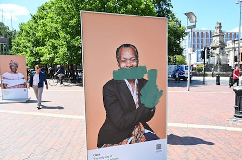 Windrush exhibition vandalised in ‘racist attack’

Outrage as exhibits in the Windrush Untold Stories exhibition in Brixton’s Windrush Square were smashed and desecrated

voice-online.co.uk/news/uk-news/2…
