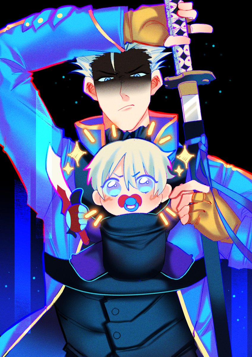 quality time with son 
#DevilMayCry #DmC