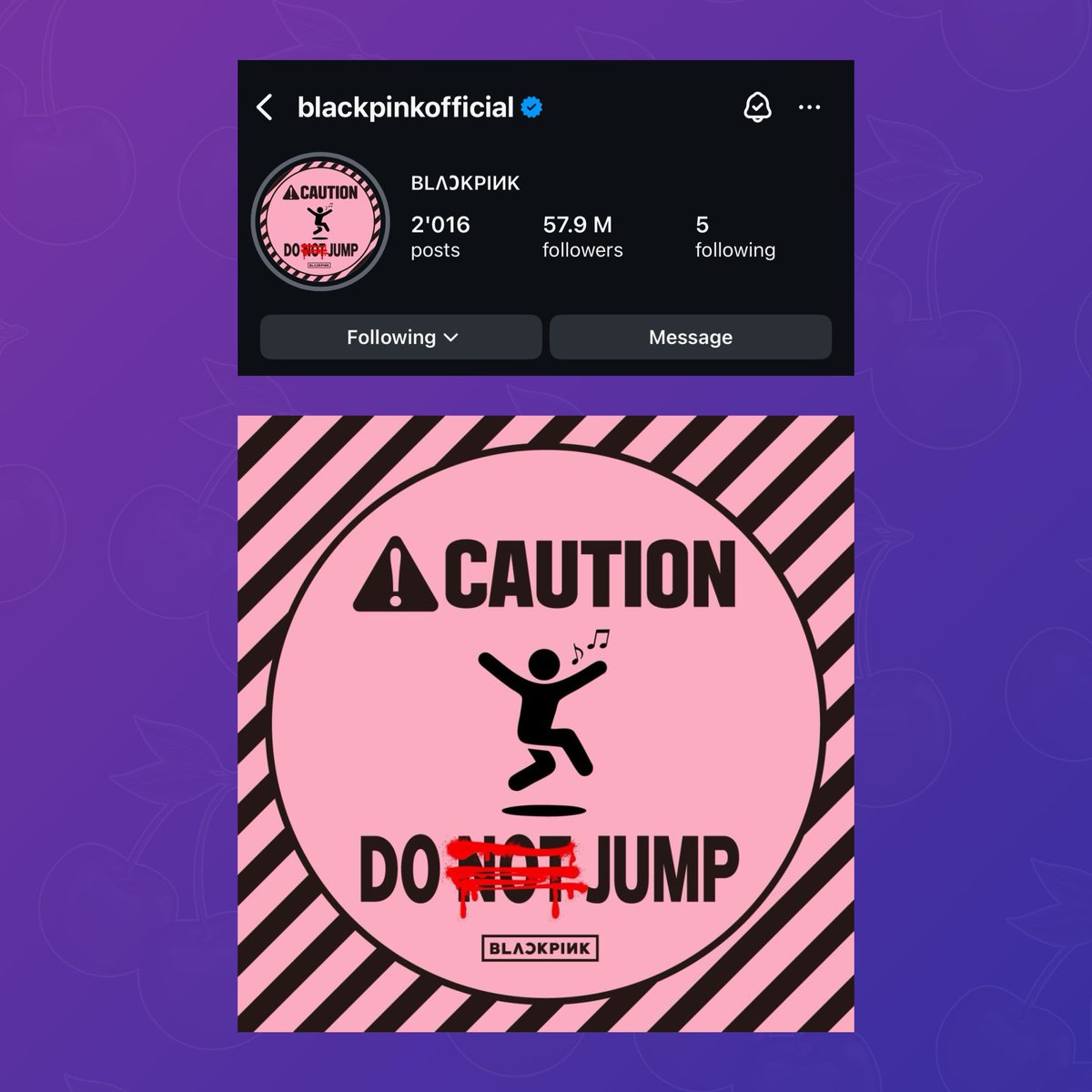 BLACKPINK updates their Instagram profile picture ahead of new era.