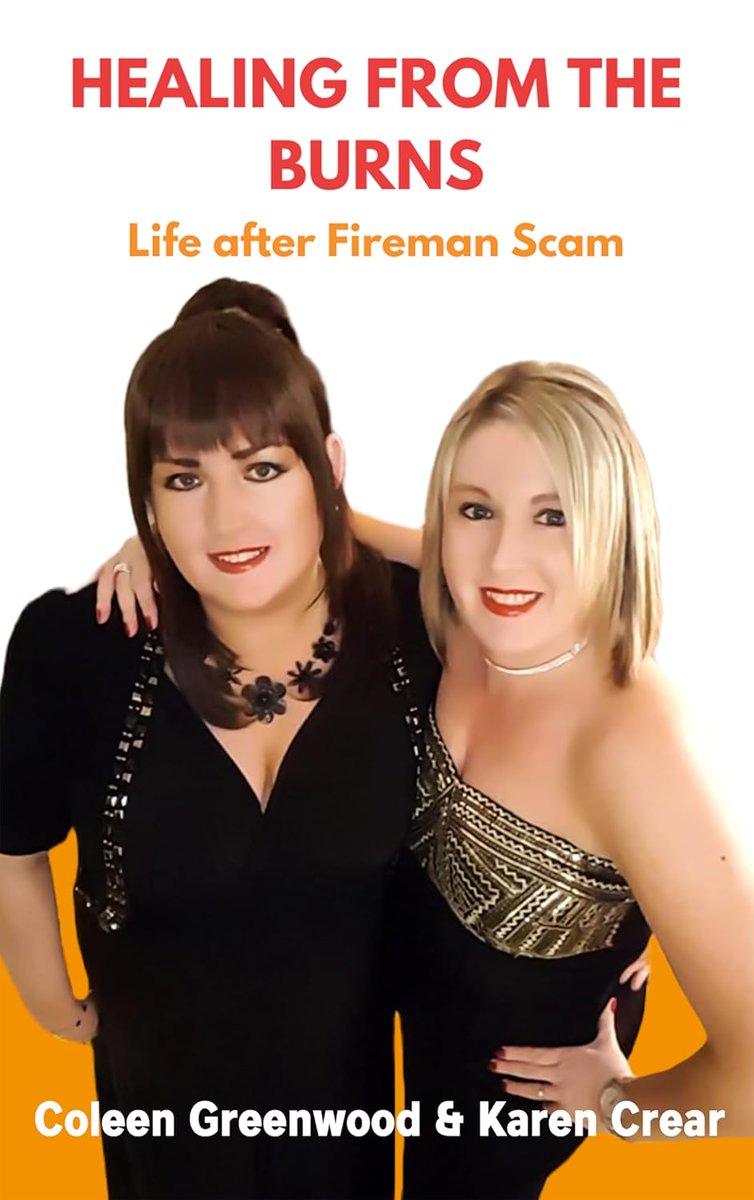 Our Review of Healing From the Burns: Life after Fireman Scam By Authors Coleen Greenwood &amp; Karen Crear is now live on our website.

It's 5 stars!!

Available instore and online at thebookdragon.co.uk/product/healin…