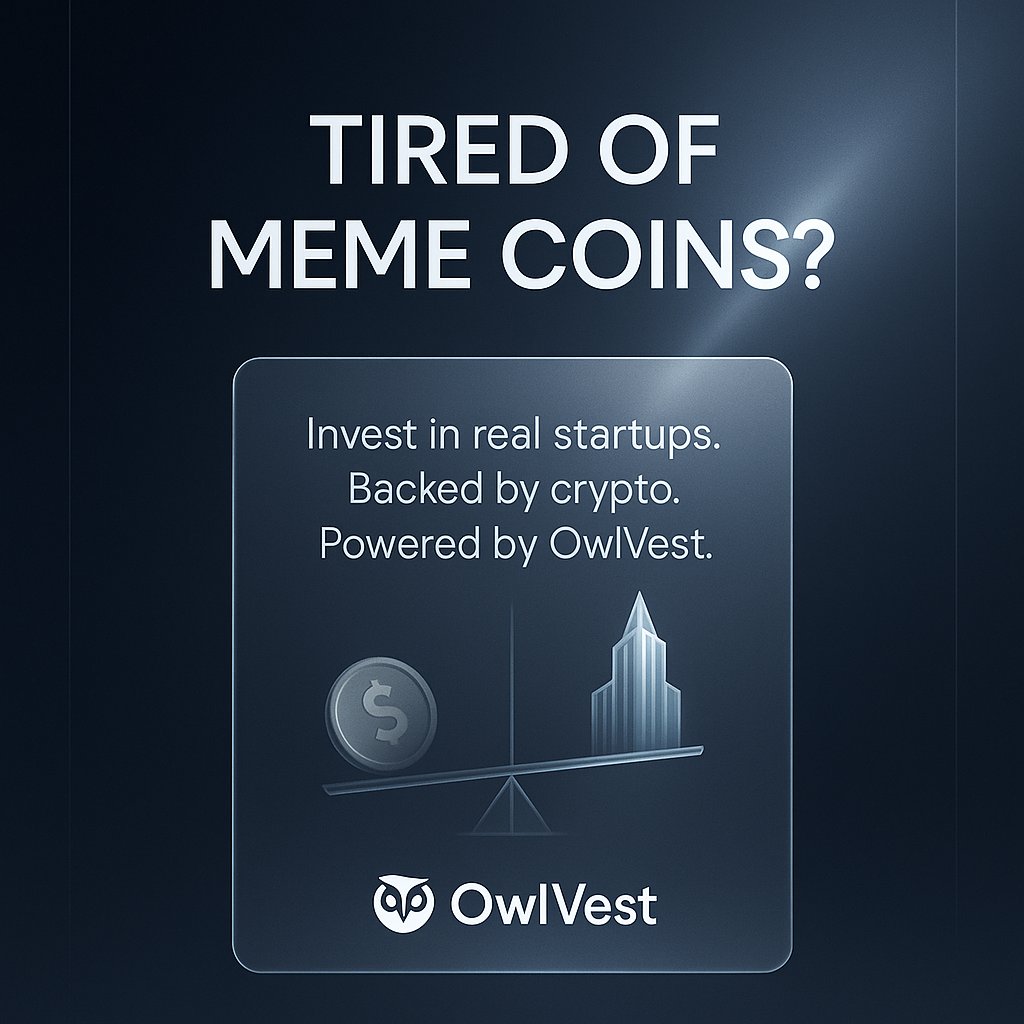 Owlvest (@owlvestnow) on Twitter photo ๐๐ข๐ซ๐๐ ๐จ๐ ๐ข๐ง๐ฏ๐๐ฌ๐ญ๐ข๐ง๐ ๐ข๐ง ๐ฆ๐๐ฆ๐ ๐๐จ๐ข๐ง๐ฌ ๐๐ง๐ ๐ก๐ฒ๐ฉ๐ ๐๐จ๐ข๐ง๐ฌ ๐ญ๐ก๐๐ญ ๐ญ๐ฎ๐ซ๐ง๐ฌ ๐ข๐ง๐ญ๐จ ๐ฅ๐จ๐ฌ๐ฌ๐๐ฌ?
OwlVest is here! We connect you with projects that have strong funding, real utility, and the potential for good returns.
Something big is coming! ๐๐ข๐ซ๐๐ ๐จ๐ ๐ข๐ง๐ฏ๐๐ฌ๐ญ๐ข๐ง๐ ๐ข๐ง ๐ฆ๐๐ฆ๐ ๐๐จ๐ข๐ง๐ฌ ๐๐ง๐ ๐ก๐ฒ๐ฉ๐ ๐๐จ๐ข๐ง๐ฌ ๐ญ๐ก๐๐ญ ๐ญ๐ฎ๐ซ๐ง๐ฌ ๐ข๐ง๐ญ๐จ ๐ฅ๐จ๐ฌ๐ฌ๐๐ฌ?
OwlVest is here! We connect you with projects that have strong funding, real utility, and the potential for good returns.
Something big is coming!