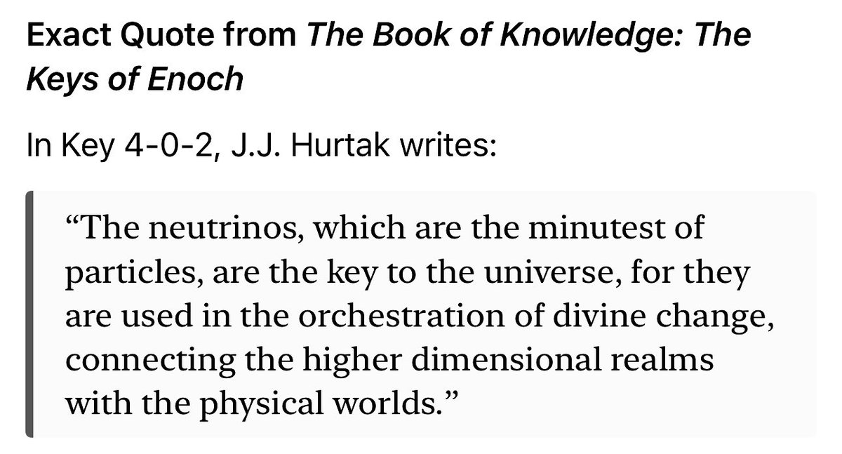 SpookyMoo's tweet photo. I’d say that’s a bingo!🌀✨

#Hurtak #Neutrinos #KeysOfEnoch #TheBookOfKnowledge https://t.co/KwWACiNK8a