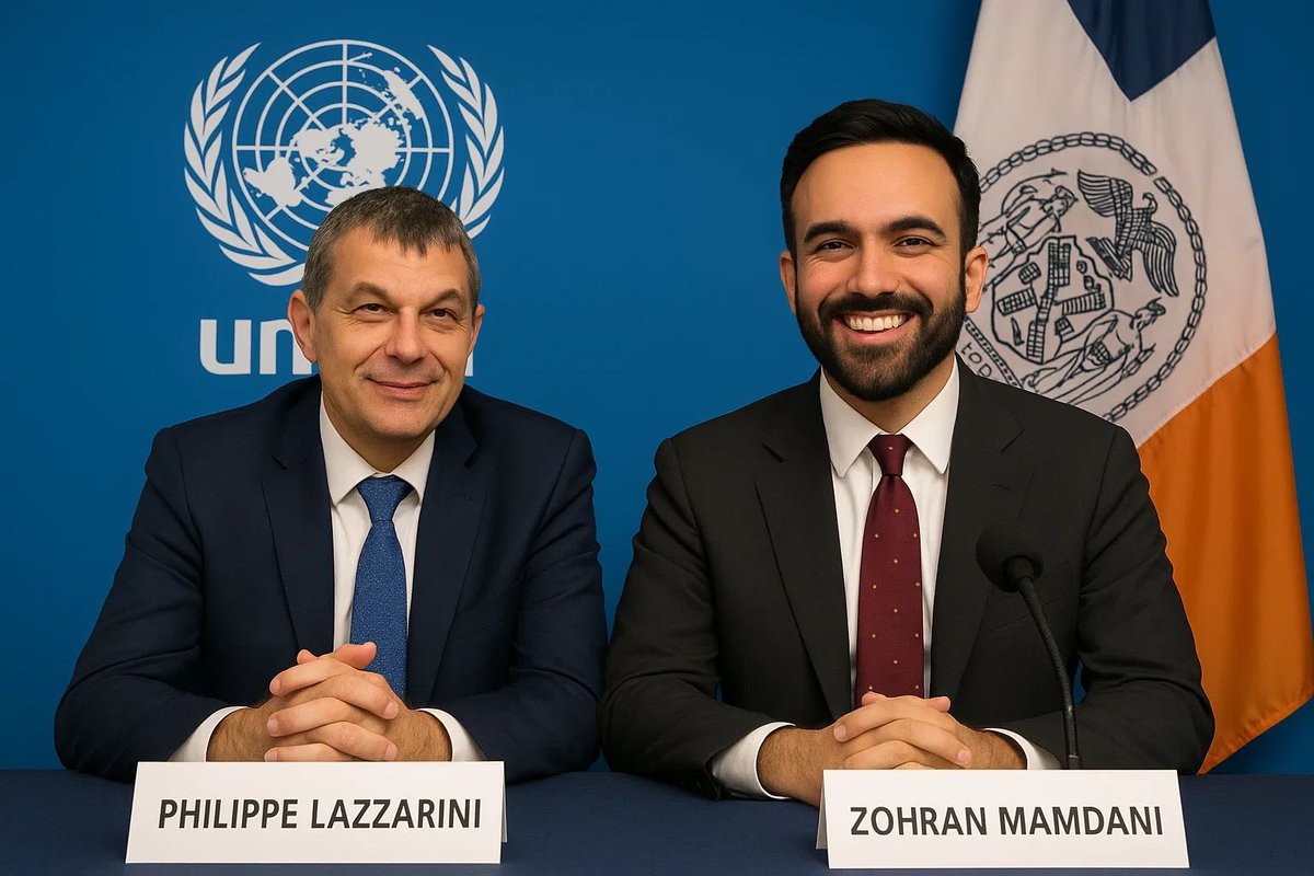 Mamdani Campaign Signs Exclusive Agreement With UNRWA To Manage NYC Food Distribution