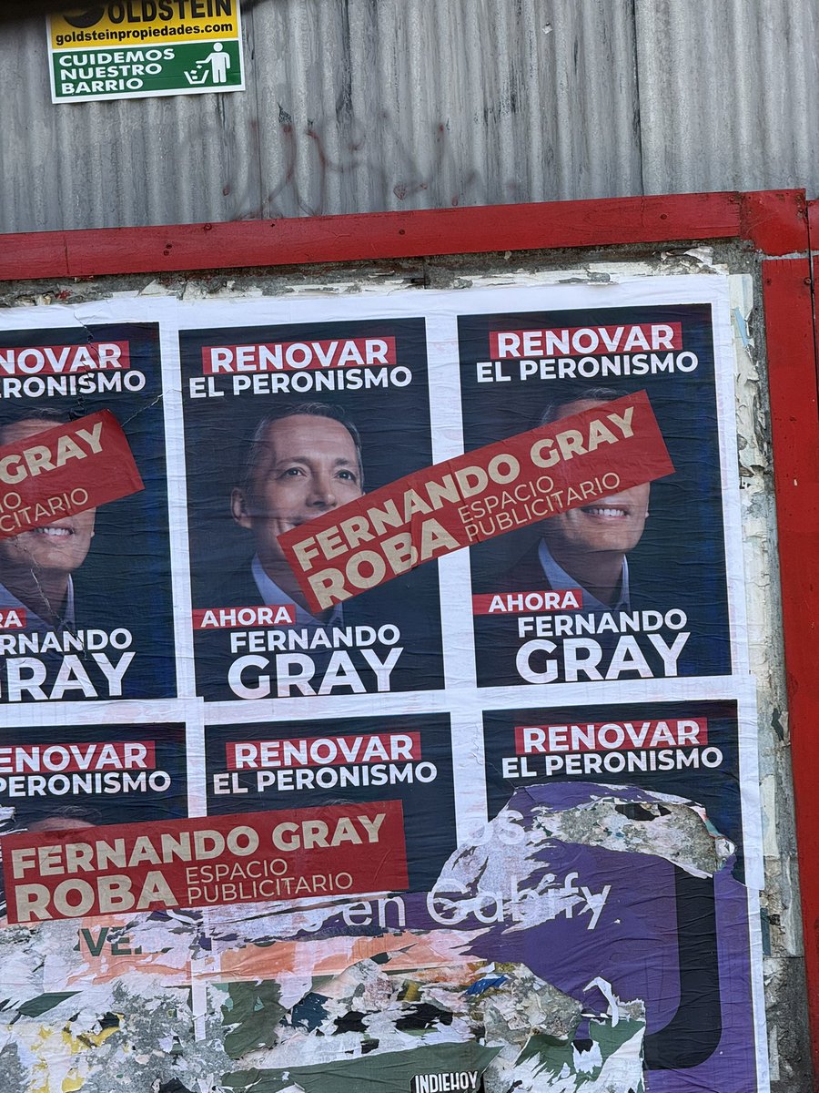 Promociona renovar el peronismo y ya arrancó robando jajajajajajajasjsjajsj