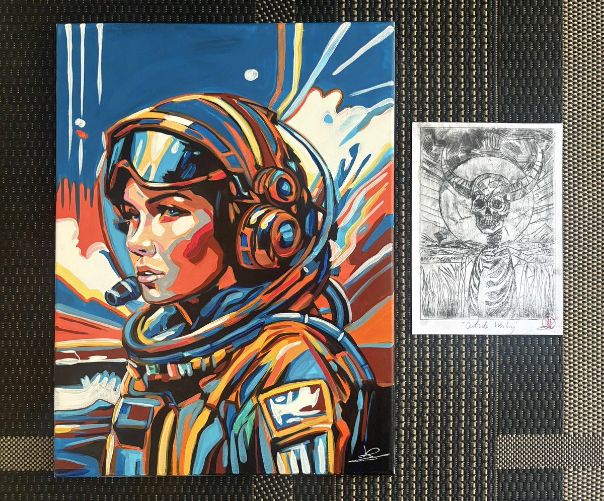 artwork500's tweet photo. Over Your Orbit by Luke Spooner ready for postage to Dundee. Please check out Luke’s portfolio via the following link https://t.co/tYUEb1PXLY

#hainescity #dundeescotland #affordablefashion #carnoustie #dundeeunited #lovedundee #dundeefoodie #photography #womenswear #davenport https://t.co/RZJAwpg9sz