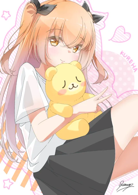 オリキャラのくれはちゃん、可愛いからみて