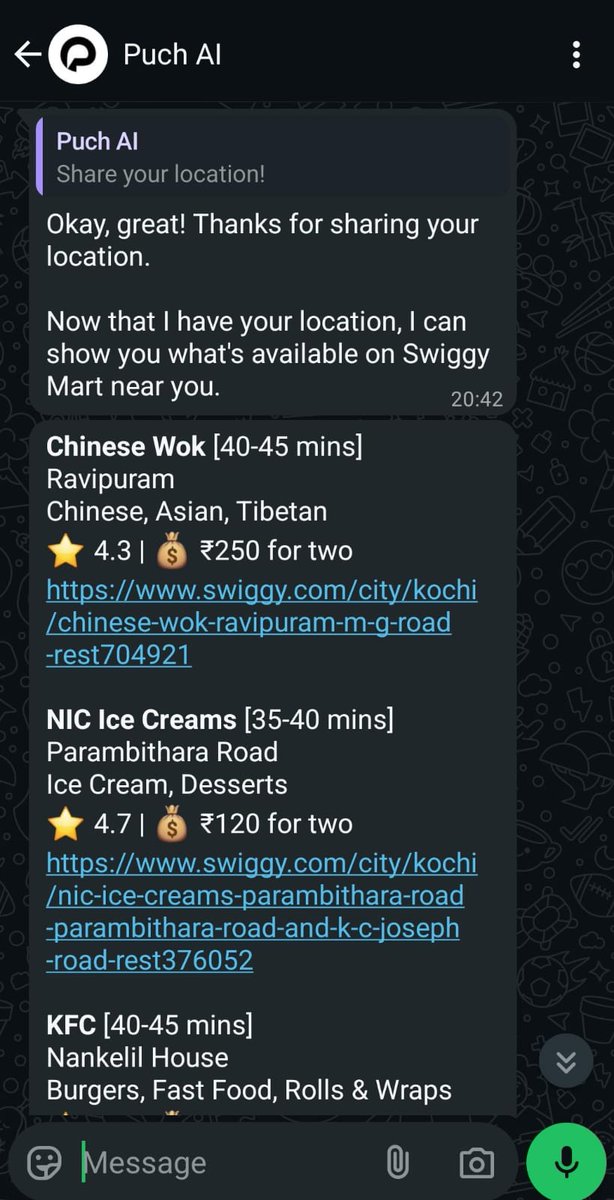 Thank you <a href="/puch_ai/">Puch AI</a> 

sorted out for late nights :)