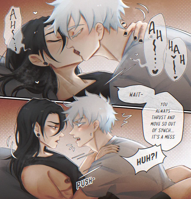 Too much to handle...
#satosugu #jjk 