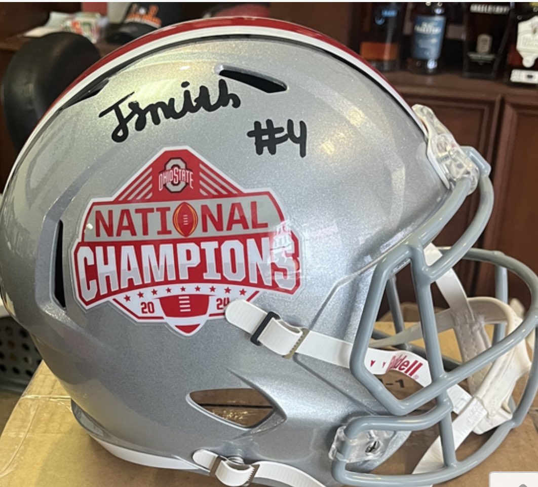 Justin Haire (@jhaire03) on Twitter photo When <a href="/Jermiah_Smith1/">Jeremiah Smith</a> wins the Heisman this year…you’re going to wish you won this <a href="/OhioStateFB/">Ohio State Football</a> Nat’l Championship helmet!!
Bid on this & other great items to benefit <a href="/OhioStateBASE/">Ohio State Baseball</a>!
32auctions.com/DiamondImpactA…
Just a little over 24hrs until bidding ends!
#GoBucks When <a href="/Jermiah_Smith1/">Jeremiah Smith</a> wins the Heisman this year…you’re going to wish you won this <a href="/OhioStateFB/">Ohio State Football</a> Nat’l Championship helmet!!
Bid on this & other great items to benefit <a href="/OhioStateBASE/">Ohio State Baseball</a>!
32auctions.com/DiamondImpactA…
Just a little over 24hrs until bidding ends!
#GoBucks