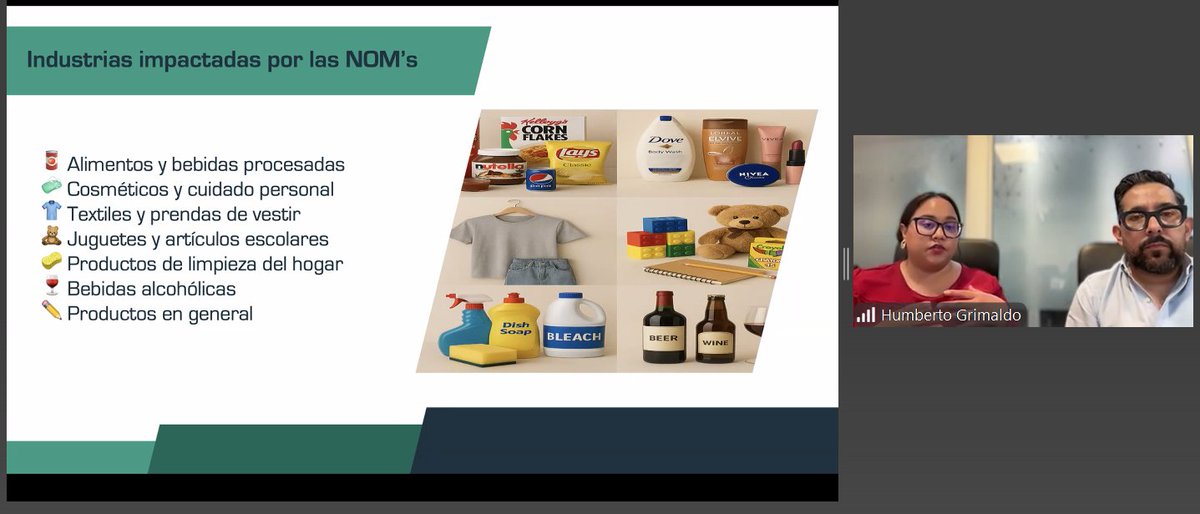 ¿Cuáles industrias se ven impactadas por las #NOMs mexicanas? Este tema y otros más nos los detalla TC Logistics a través del webinar organizado por la <a href="/inteligencia_me/">AGEXPORT Inteligencia de Mercados</a>  <a href="/NotiAgexport/">Noticias AGEXPORT</a>  #normas #México