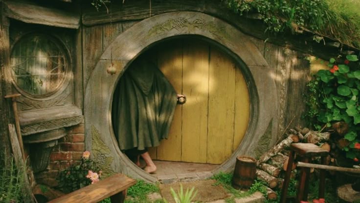 "He drew a deep breath. Well, I'm back,' he said"
What a profound and simple ending to an epic story.