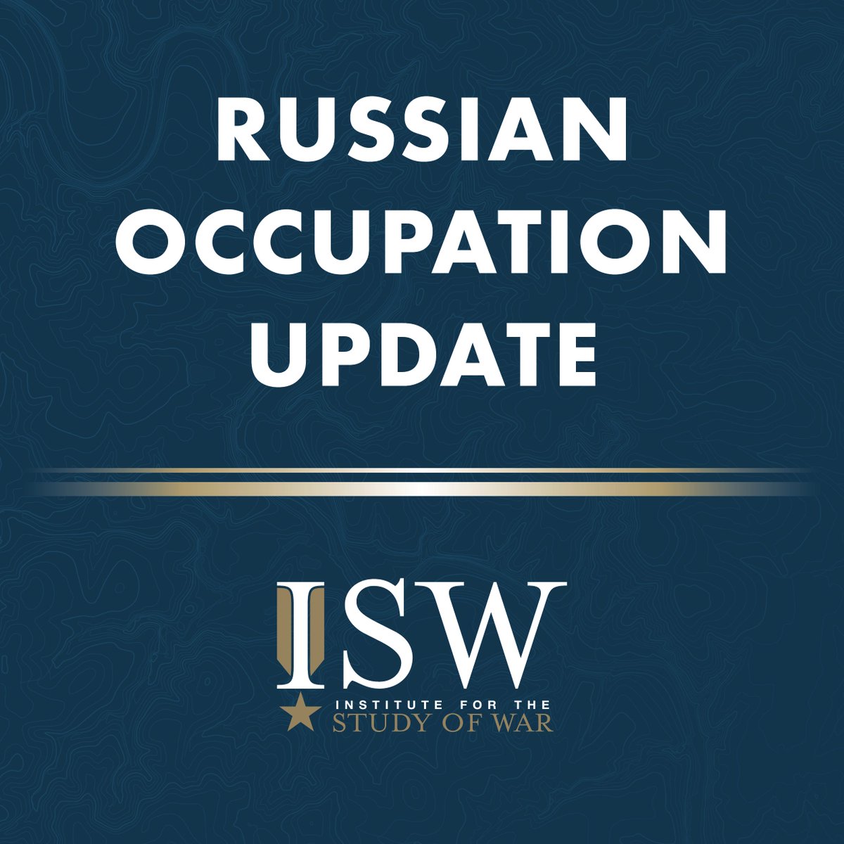 Institute for the Study of War (@thestudyofwar) on Twitter photo NEW: Russia is training Ukrainian children to become drone operators for future service in the Russian military or employment in the Russian defense industrial base.
Additional Key Takeaways:
Russian occupation officials are using the threat of disconnecting residents of NEW: Russia is training Ukrainian children to become drone operators for future service in the Russian military or employment in the Russian defense industrial base.
Additional Key Takeaways:
Russian occupation officials are using the threat of disconnecting residents of