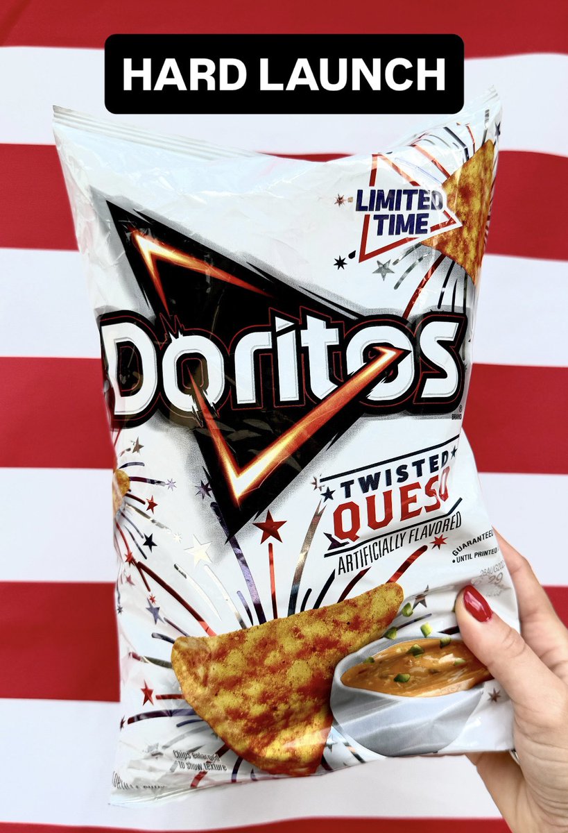 HARD LAUNCH! Doritos Twisted Queso available now.