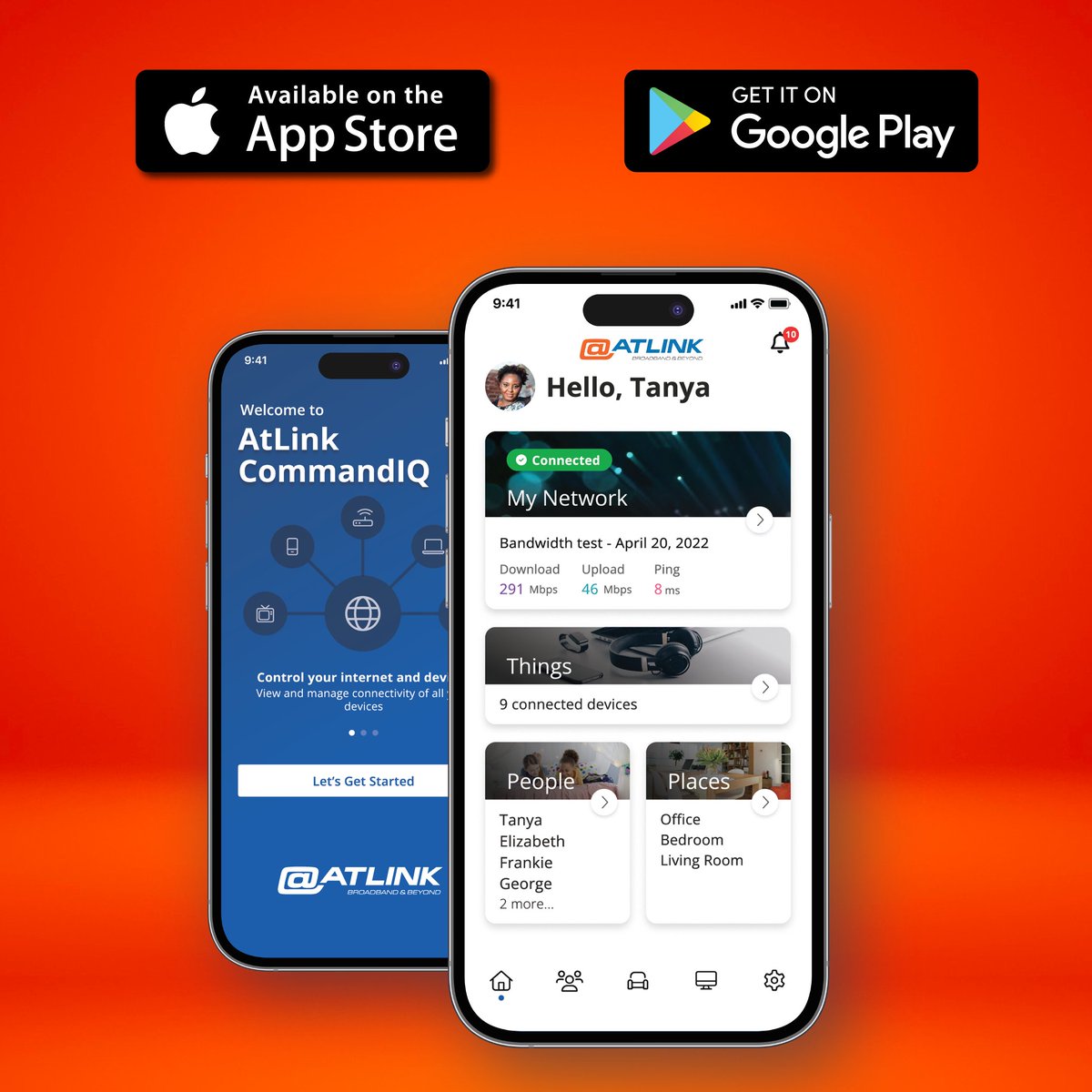 AtlinkServices's tweet photo. AtLink subscriber with our "Managed Wifi" plan? Check out the AtLink CommandIQ App, available on the App Store and Google Play!
Apple Store: https://t.co/rYKB6UI8aC
Google Play: https://t.co/jfoxgEwY4N...
#AtLink #CommandIQ #WiFiManagement #TechNews #AppLaunch #DownloadNow https://t.co/EDoo5BKeyI