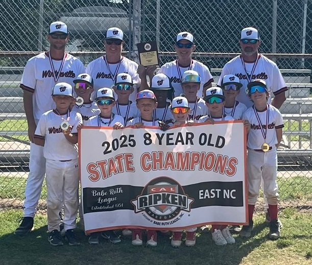 2025 All Star Teams
All teams made it to the championship game for the ENC Cal Ripken State Tournament! Congratulations to the 9u, 11u and 12u teams for making it to the championship game and a big congratulations to the 8u and 10u teams for winning the 2025 State Champions.