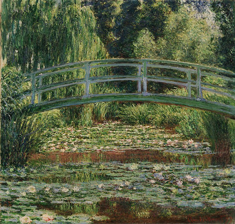 Impressions (@impression_ists) on Twitter photo Monet, Japanese Bridge Monet, Japanese Bridge