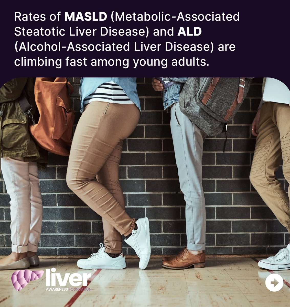 LiverAwareness's tweet image. Liver conditions like MASLD (fatty liver) and ALD are rising in young adults, even if you may feel healthy.
Don’t wait for symptoms. Early knowledge changes everything.
#MindYourLiver #LiverAwareness #LiverHealth #YoungAdults