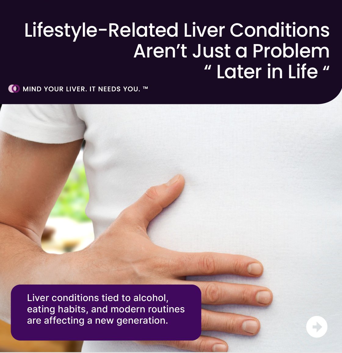 LiverAwareness's tweet image. Liver conditions like MASLD (fatty liver) and ALD are rising in young adults, even if you may feel healthy.
Don’t wait for symptoms. Early knowledge changes everything.
#MindYourLiver #LiverAwareness #LiverHealth #YoungAdults