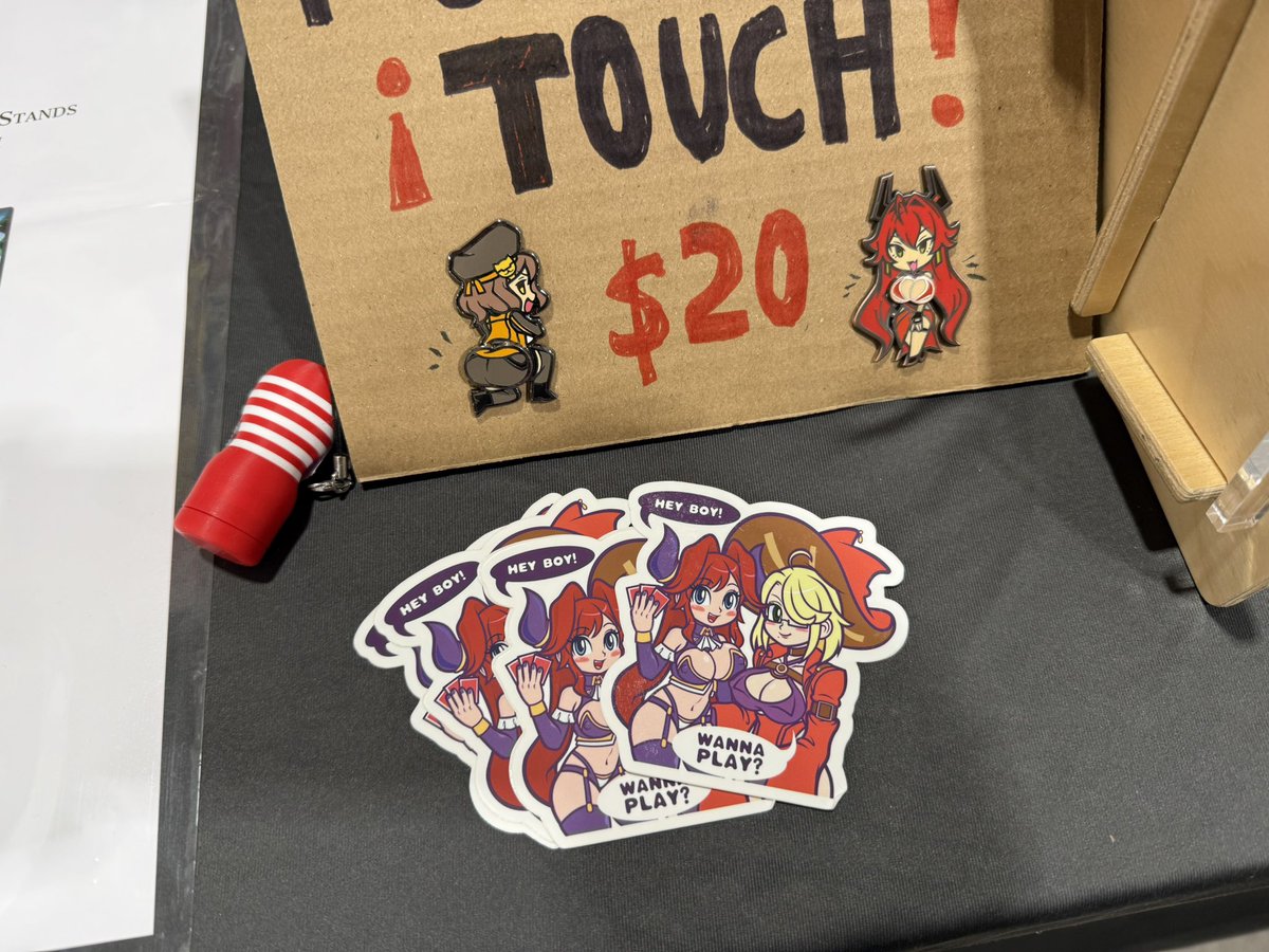 EU03 (@clickagain) on Twitter photo We’re still scheduled to open on time at AX today, so we’ll be ready for sales at A28!
Purchases will also include a free sticker designed by <a href="/MoGaFactory/">MoGa♡Factory @ AX O40</a> until they run out. See you there! We’re still scheduled to open on time at AX today, so we’ll be ready for sales at A28!
Purchases will also include a free sticker designed by <a href="/MoGaFactory/">MoGa♡Factory @ AX O40</a> until they run out. See you there!