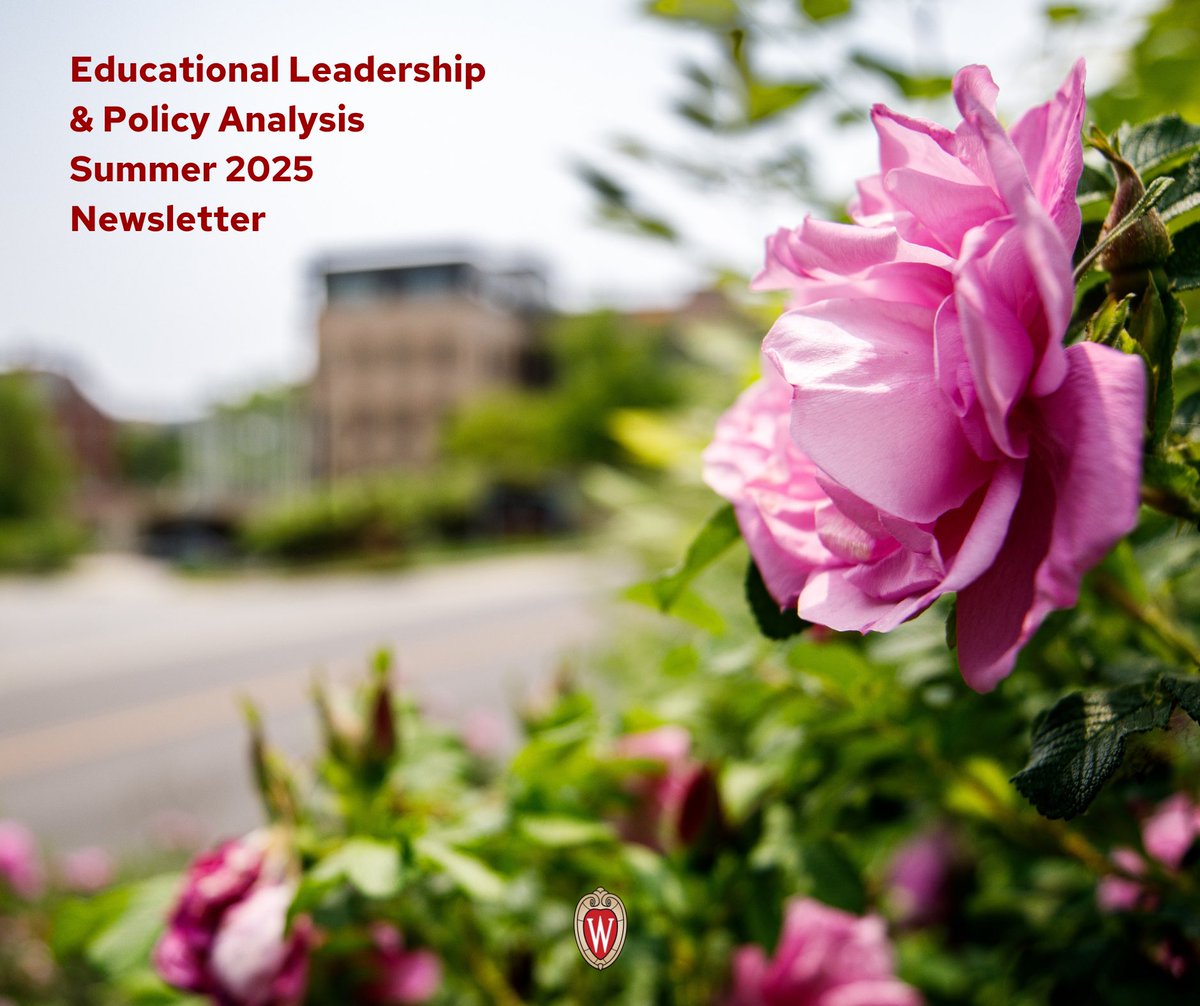The ELPA 2025 Summer Newsletter is officially OUT! Read our stories feat Dr. Marilyn Gaddis’ impact, the recent Dr. Carolyn Kelley Dissertation Award Recipients, remembering ELPA Professor Emeritus Dr. Marvin Fruth, and more ! #ThisIsELPA 👏🏽💫🦡

NEWS 🗞️: bit.ly/ELPASummer2025