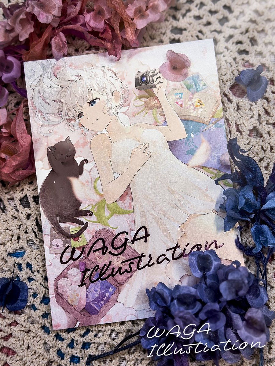 ✚﹢FF45新作グッズ公開﹢✚

猫と花モチーフシリーズ –
カノコユリ × 黒猫 箔押しポストカード
今回のポストカードも金箔仕上げです！
気に入っていただけたら嬉しいです💖

🌸今回は台湾のイベント #FF45 に参加します！
土日の2日間は I32 と I33 にいますので、
ぜひ遊びに来てください！
