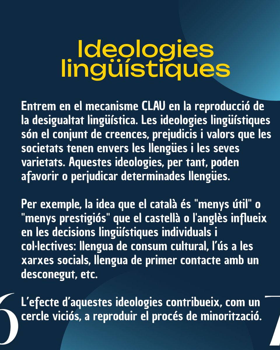 💡 Normalització, substitució, imperialisme lingüístic, drets lingüístics…

Només podem defensar allò que estimem, i només podem estimar allò que comprenem.

Si ens formem per entendre per què passa el que passa, podrem actuar per revertir-ho.