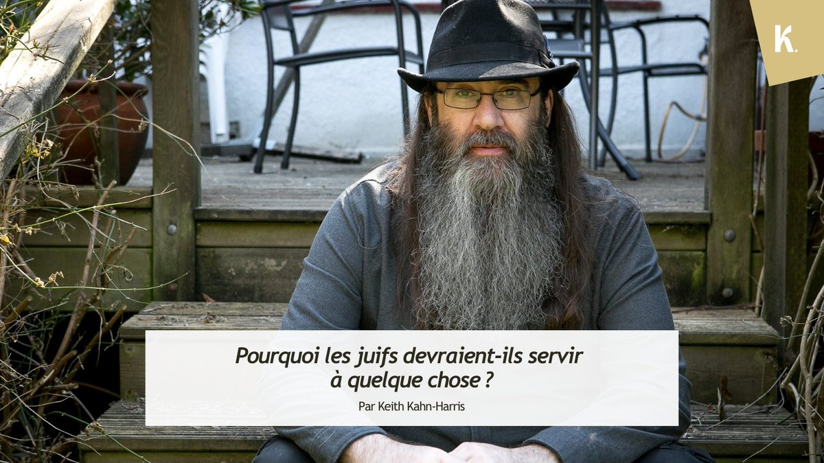 K. Les Juifs, l'Europe, le XXIe siècle (@k_revue) on Twitter photo Pourquoi les juifs devraient-ils servir à quelque chose ?
<a href="/KeithKahnHarris/">Keith Kahn-Harris</a> interroge ici, avec un soupçon de provocation, cette étrange et aliénante tendance juive à vouloir se rendre indispensable au monde.
➡️ k-larevue.com/servir-a-quelq… Pourquoi les juifs devraient-ils servir à quelque chose ?
<a href="/KeithKahnHarris/">Keith Kahn-Harris</a> interroge ici, avec un soupçon de provocation, cette étrange et aliénante tendance juive à vouloir se rendre indispensable au monde.
➡️ k-larevue.com/servir-a-quelq…
