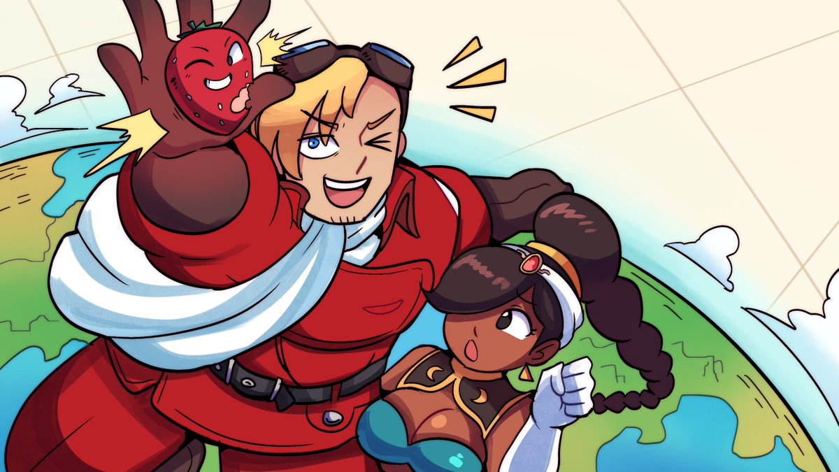 「I did the thumbnail art for new Power St」|🍡 イーサン 🍡 Comms Open!のイラスト