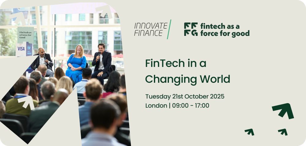 InnFin's tweet image. 📣Early Bird Tickets are now available for the 5th Innovate Finance’s #FinTechAsAForceForGood Forum &quot;#FinTech in a Changing World&quot;, on October 21 hosted at the @ChicagoBooth 🗓️
 Limited Early Bird Tickets available until September 11th ⏳
🔗 hubs.ly/Q03vP33X0