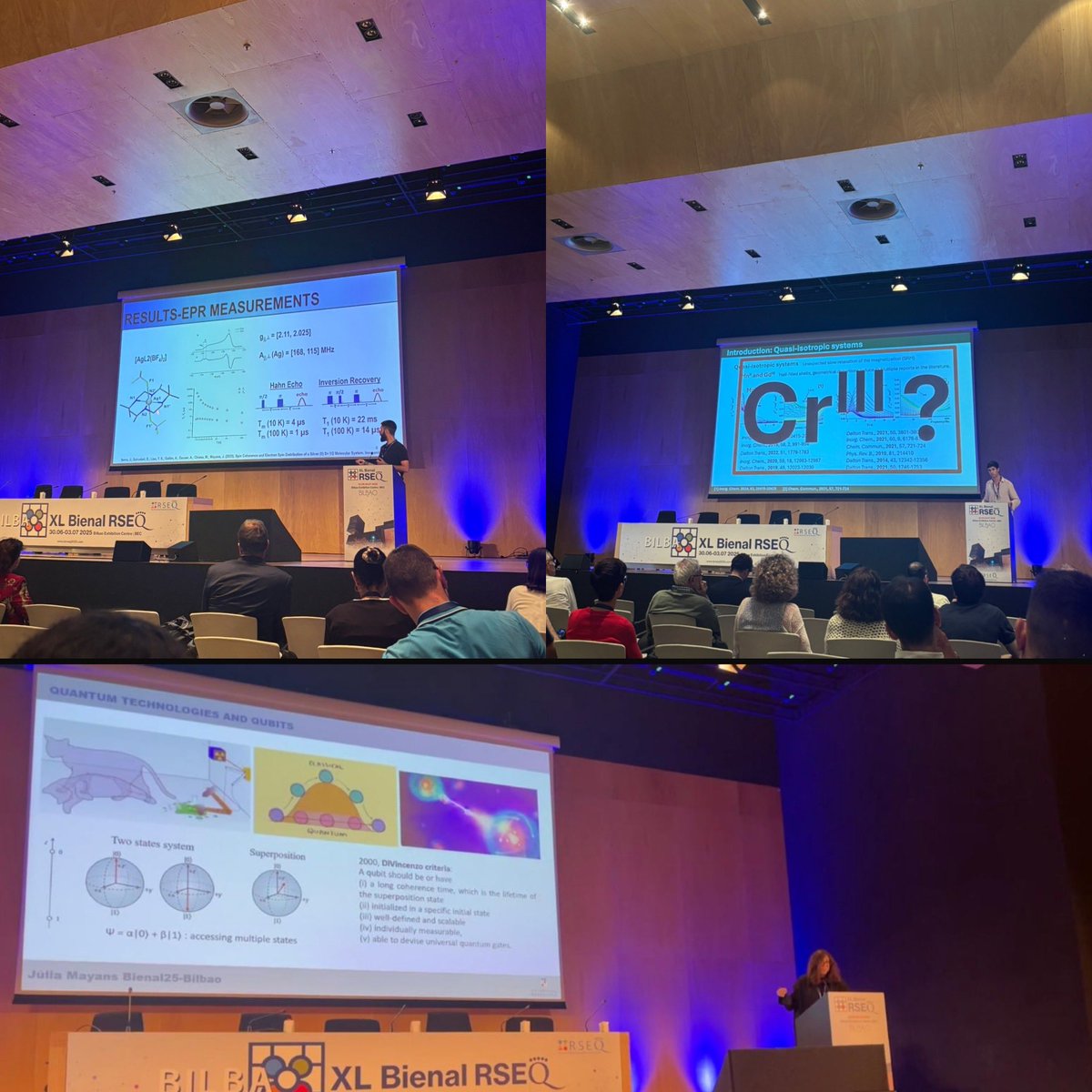Our group contribution, one oral and two flash talks, to <a href="/BienalRSEQ2025/">XL Reunión Bienal de la RSEQ - Bilbao, 2025</a> <a href="/Juliett_MA/">Júlia</a> <a href="/Joan_Serra_25/">Joan Serra Castelló</a> and Joan P. 
<a href="/In2Ub/">IN2UB</a>