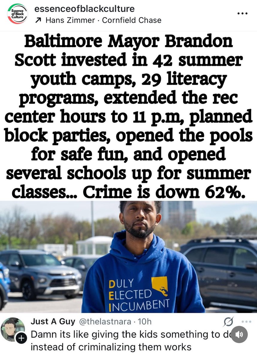 Great job Mayor Brandon Scott! An investment in people will always pay bigger dividends than investing in prisons. #ARepublicForThePeople