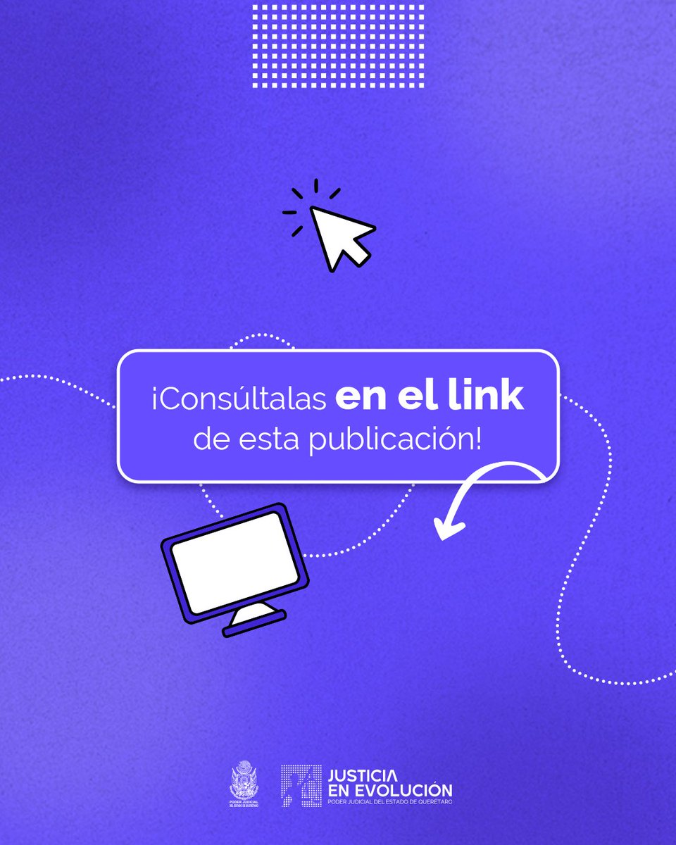 🔍 Transparencia al alcance de un clic

Consulta las sentencias públicas del Poder Judicial del Estado de Querétaro en nuestro sitio web. Conoce tus derechos y cómo se imparte justicia. ⚖️

poderjudicialqro.gob.mx/APP_UT69ii/sen…