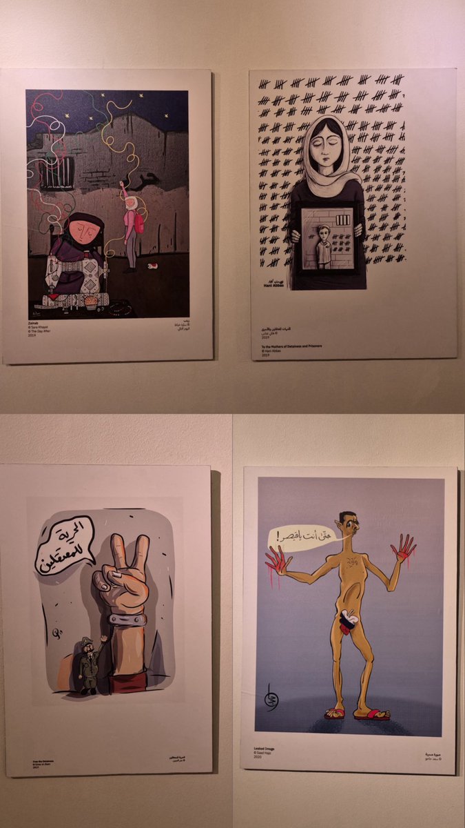 من زيارتي إلى المتحف الوطني في #دمشق، مساحة غنية بالحضارة والذاكرة. سعدت بلقاء السيدة سنا يازجي، مؤسِّسة "ذاكرة إبداعية"، ومشاهدة المعرض الذي أعدّته بعنوان "معتقلون ومغيبون"، كجزء من تجربة المتحف.
زيارة تركت أثراً عميقًا. قريبًا في فيديو خاص يوثّق هذه التجربة الغنيّة. ترقّبو🥁