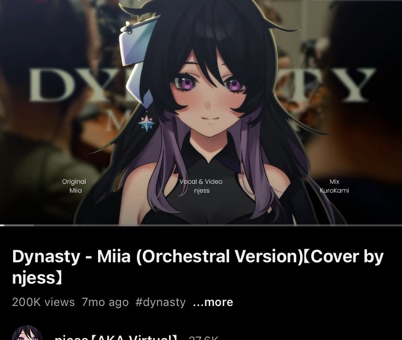 njess 🗡️🧭 【AKA Virtual】| CF XX (@njejessie) on Twitter photo 200K VIEWS AWIGADOOOO 😭😭😭
never expect my cover to get this much attention!! 🥹🫶🏻 thank you for everyone who have been listening to this
please continue to support me and my gurlies <a href="/3DAiVAOfficial/">SANDAiVA【AKA Virtual】</a> in our journey of being an idol ✨🦋 200K VIEWS AWIGADOOOO 😭😭😭
never expect my cover to get this much attention!! 🥹🫶🏻 thank you for everyone who have been listening to this
please continue to support me and my gurlies <a href="/3DAiVAOfficial/">SANDAiVA【AKA Virtual】</a> in our journey of being an idol ✨🦋