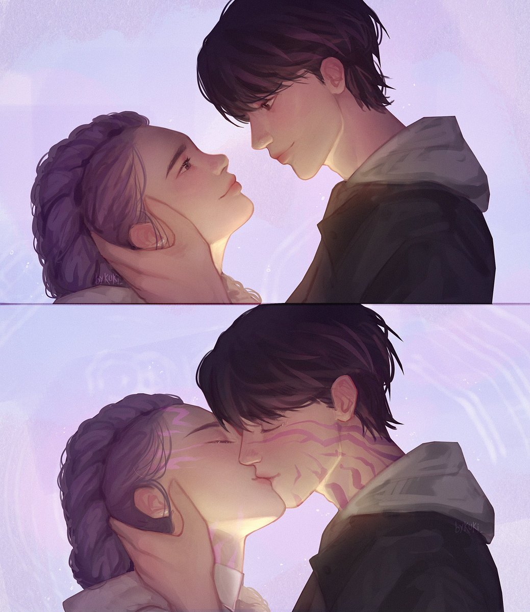 The kiss we deserved 😔🫶🩷
#KPOPDEMONHUNTERS #rujinu