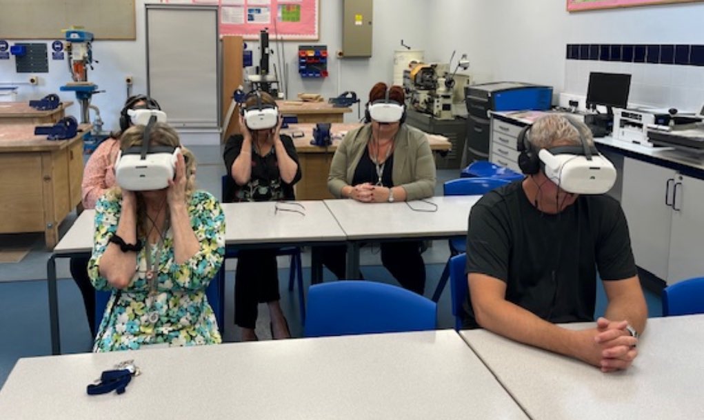 We’ve had a fantastic couple of days with the @epic_doncaster team in school! 

They delivered powerful workshops on Violence Against Women &amp; Girls to all of Year 8 and some staff using VR headsets to create an immersive and impactful experience.