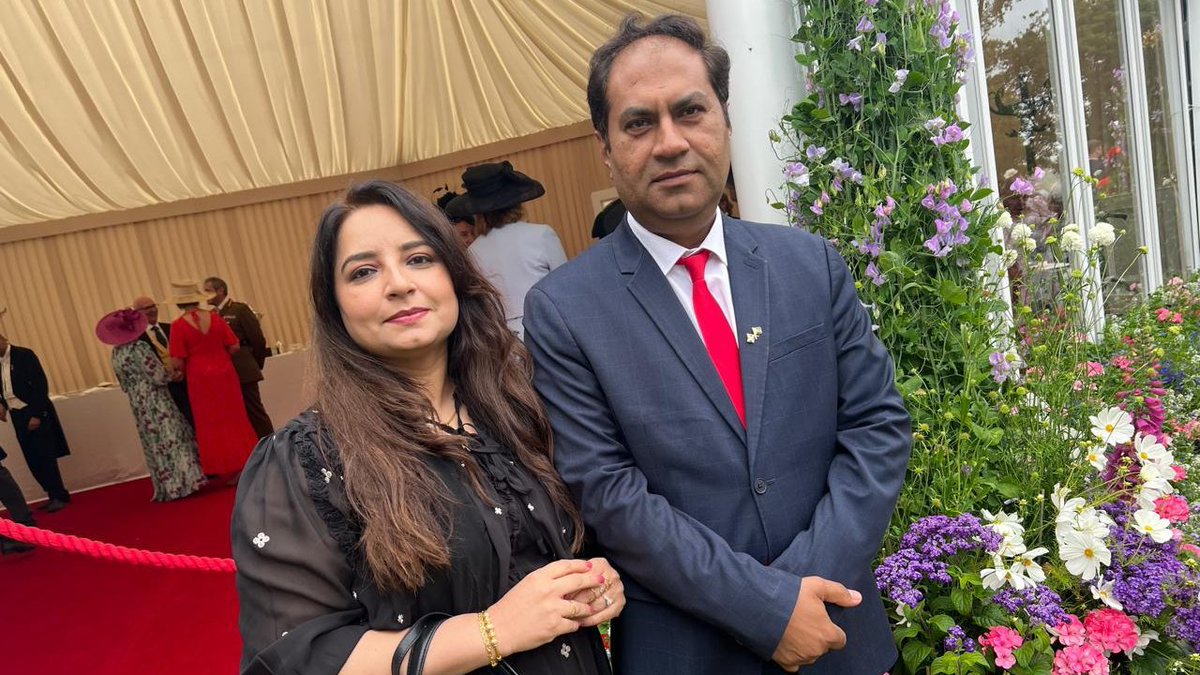 CG Summar Javed &amp; spouse had the honour of attending the Royal Garden Party hosted by HM King Charles III &amp; HM Queen Camilla at @HolyroodPalace. A celebration of public service, the event reflected strong 🇵🇰🤝🇬🇧 ties and the vibrant role of the Pakistani diaspora in 🏴󠁧󠁢󠁳󠁣󠁴󠁿