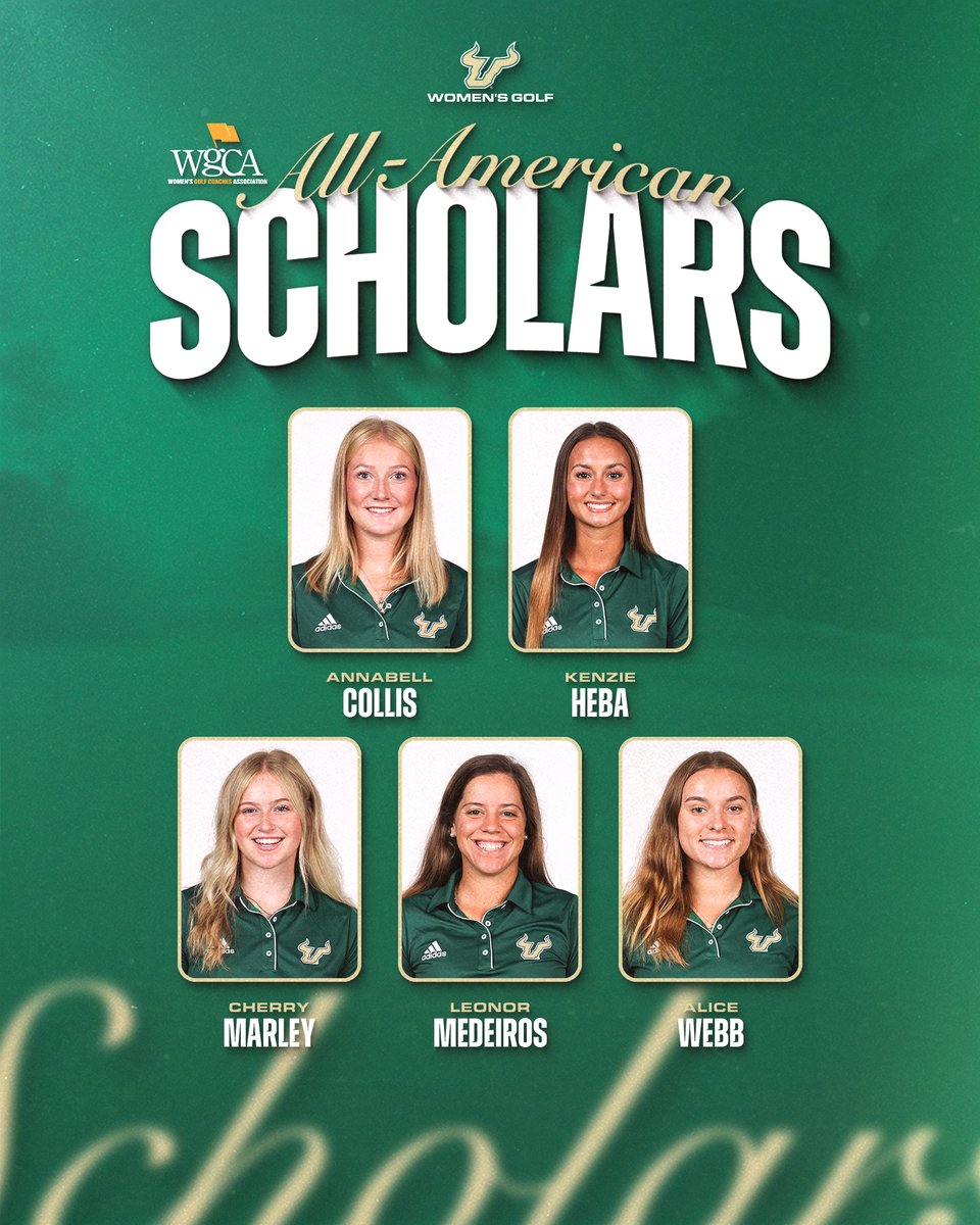 Congratulations to our WGCA All-American Scholars! 👏

#HornsUp 🤘