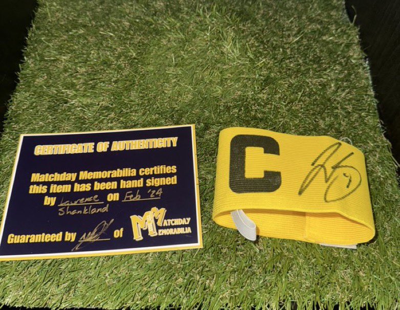 LW scouting (@lw_scouting) on Twitter photo ***SILENT AUCTION***
To celebrate Shankland’s new deal <a href="/AndrewHMFC_/">Andrew Robertson</a> has very kindly donated a signed LS signed armband complete with certificate of authenticity 👏🏼
Closing date 5pm 25th July, DM to bid.
Proceeds to Simpsons Special Care Babies ❤️ ***SILENT AUCTION***
To celebrate Shankland’s new deal <a href="/AndrewHMFC_/">Andrew Robertson</a> has very kindly donated a signed LS signed armband complete with certificate of authenticity 👏🏼
Closing date 5pm 25th July, DM to bid.
Proceeds to Simpsons Special Care Babies ❤️