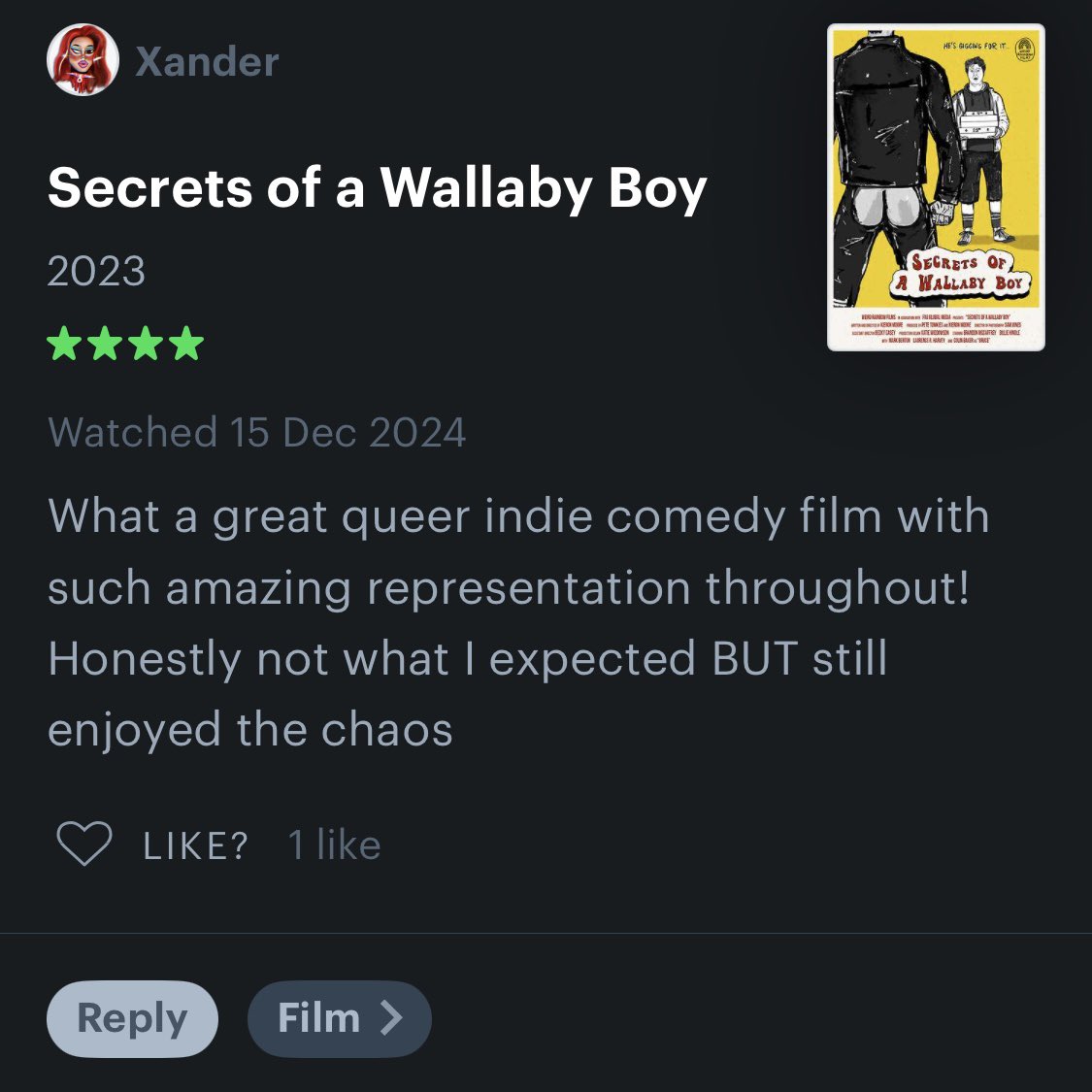 Weird Rainbow Films 🎥🏳️‍🌈🦘 tweet media