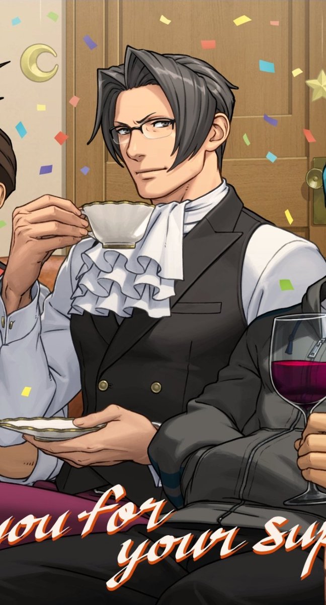 Miles Edgeworth my love ❤️❤️❤️❤️❤️❤️