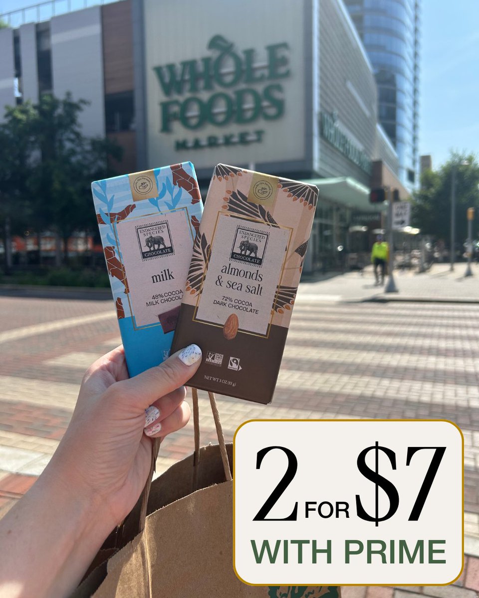 Endangered Species Chocolate tweet media