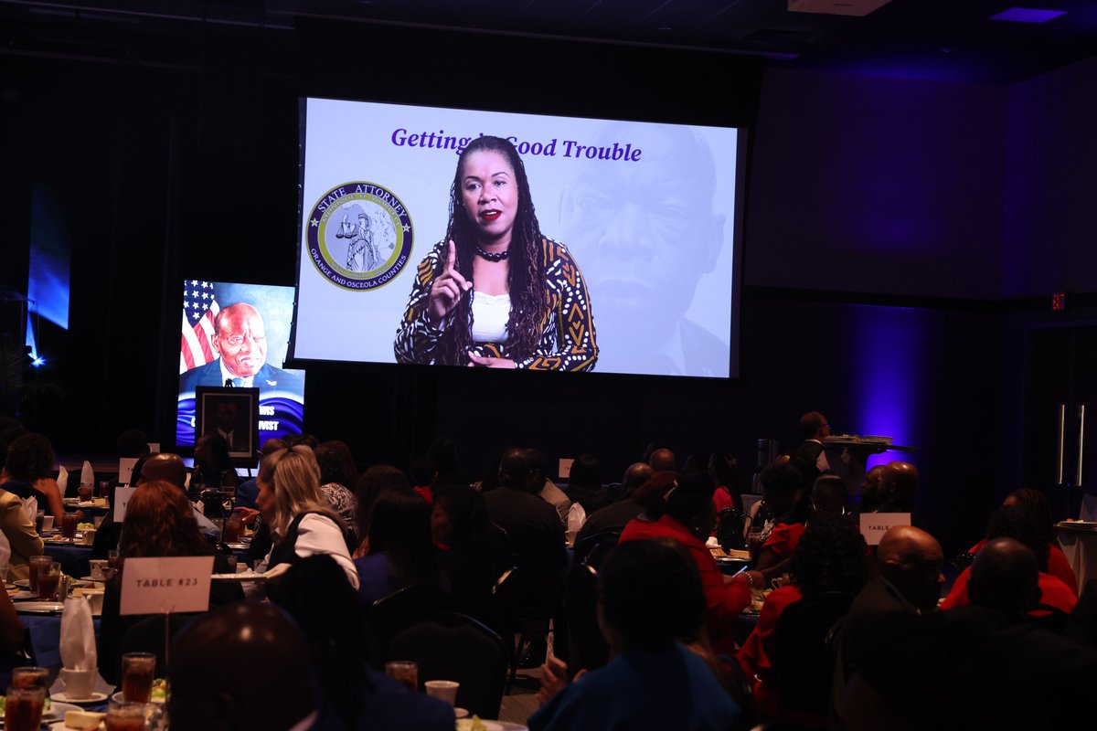 State Attorney Worrell was honored with the “Getting in Good Trouble” Award by the Phi Beta Sigma Fraternity, Inc. A tribute to her bold leadership and commitment to justice, even when it means challenging the status quo.