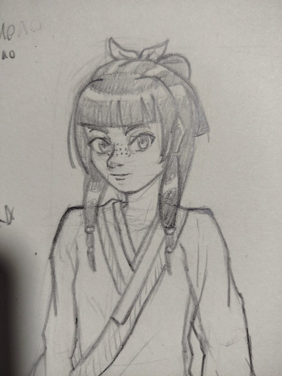 SetokaSeven's tweet photo. Hace tiempo que no dibujo en tradicional, así que hice a una maomao xd
#kusuriyanohitorigoto #maomao https://t.co/F9Q3v1kDV9