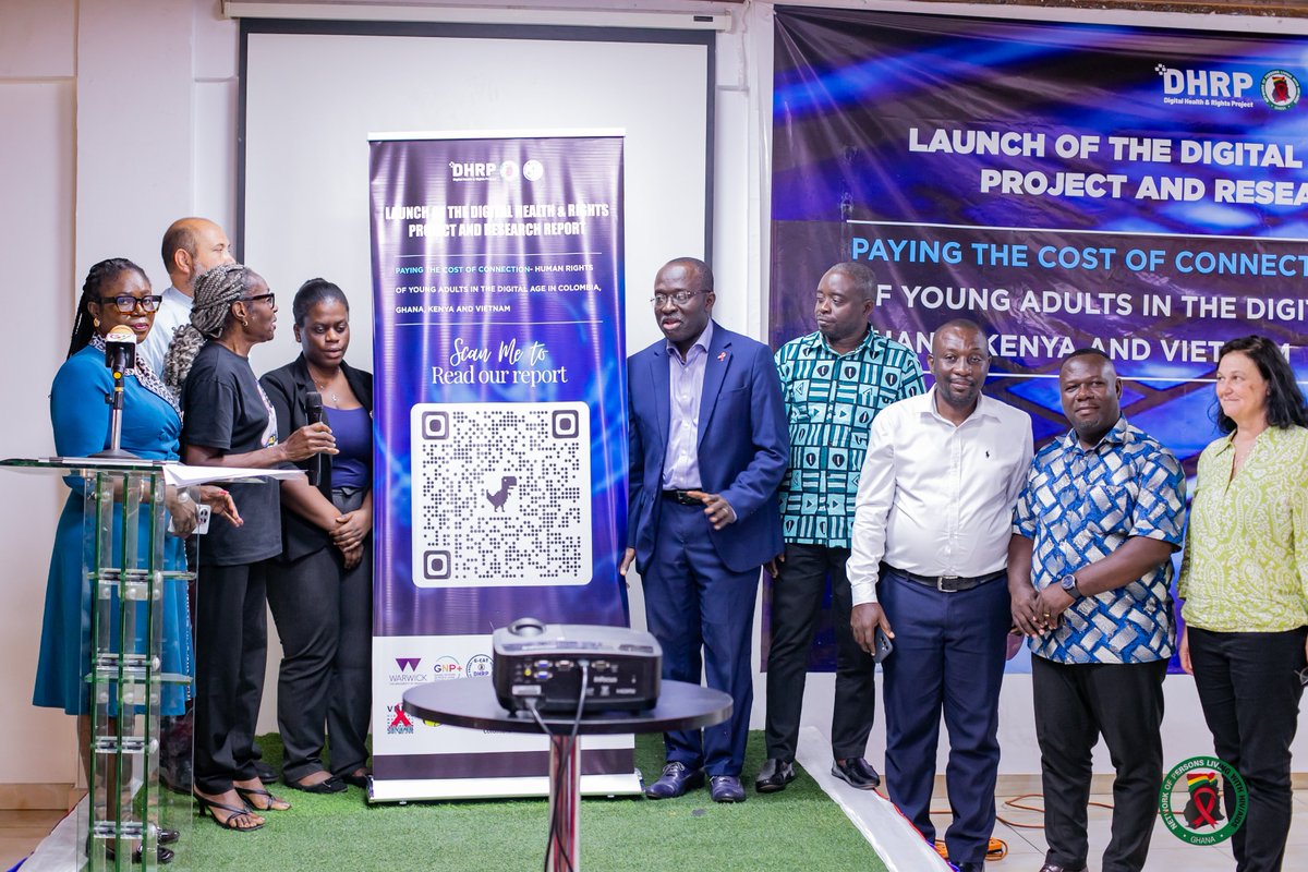 Paying the Cost of Connection: Human Rights of Young People in the Digital Age in Colombia, Ghana, Kenya and Vietnam launched in Ghana by NAP+ Ghana. Excepts from the Launch
#CostofConnection #DHRP #MakeITSafe #NAP+Ghana #YoungPeople